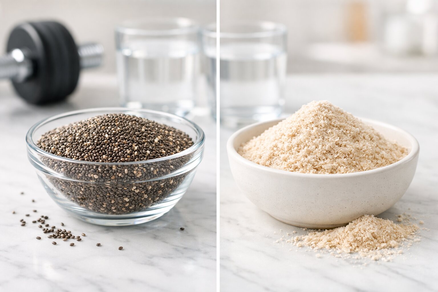 Chia Seeds vs Isabgol – Which Fiber Powerhouse Fits Your Fitness Goals?